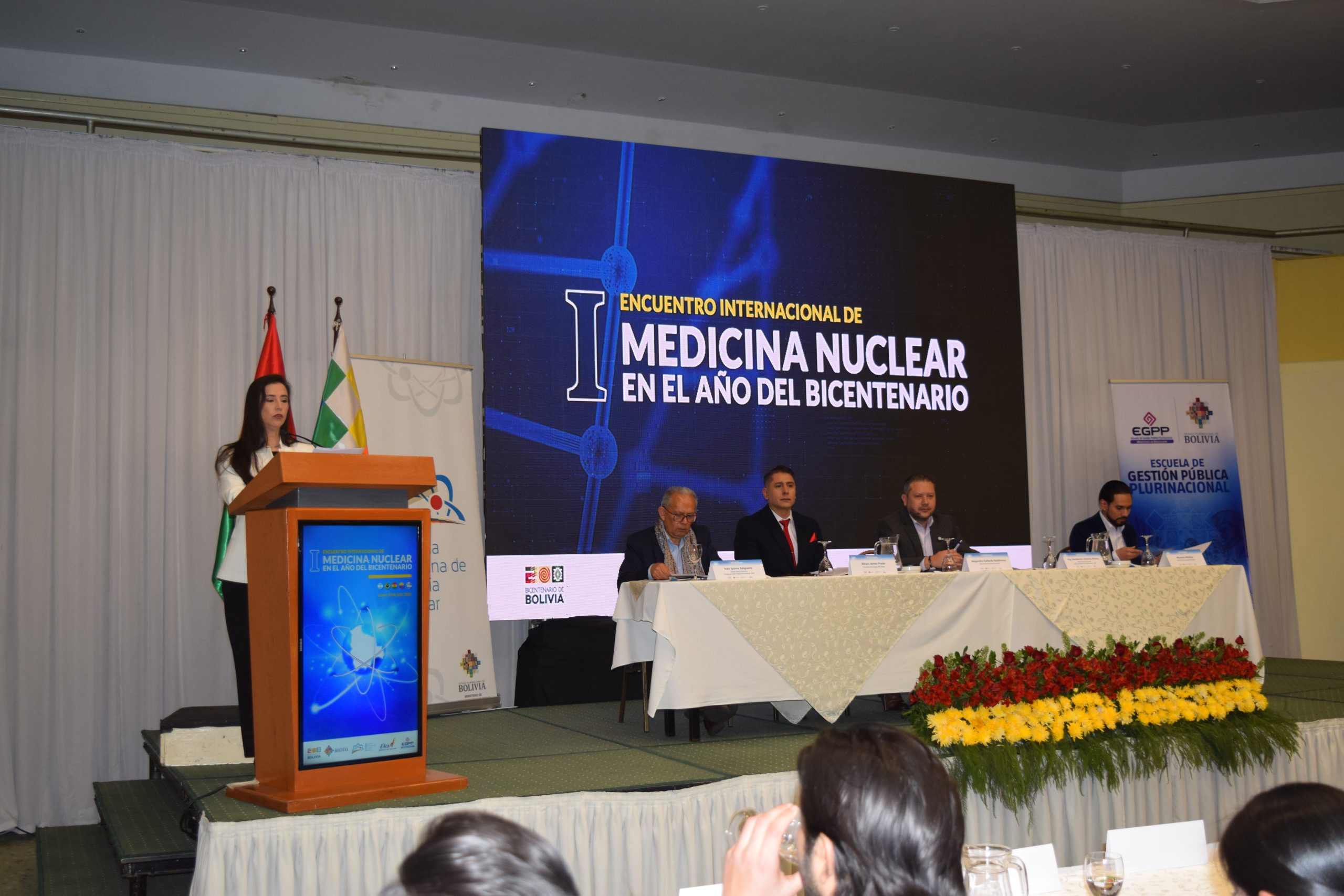 Bolivia fue sede del Primer Encuentro Internacional de Medicina Nuclear en el Año del Bicentenario